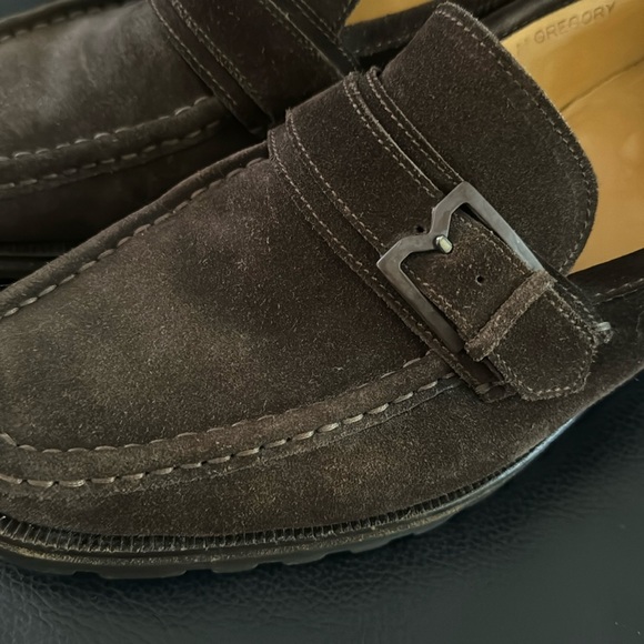 Bruno Magli Gregory Brown Suede Loafer - Picture 5 of 10